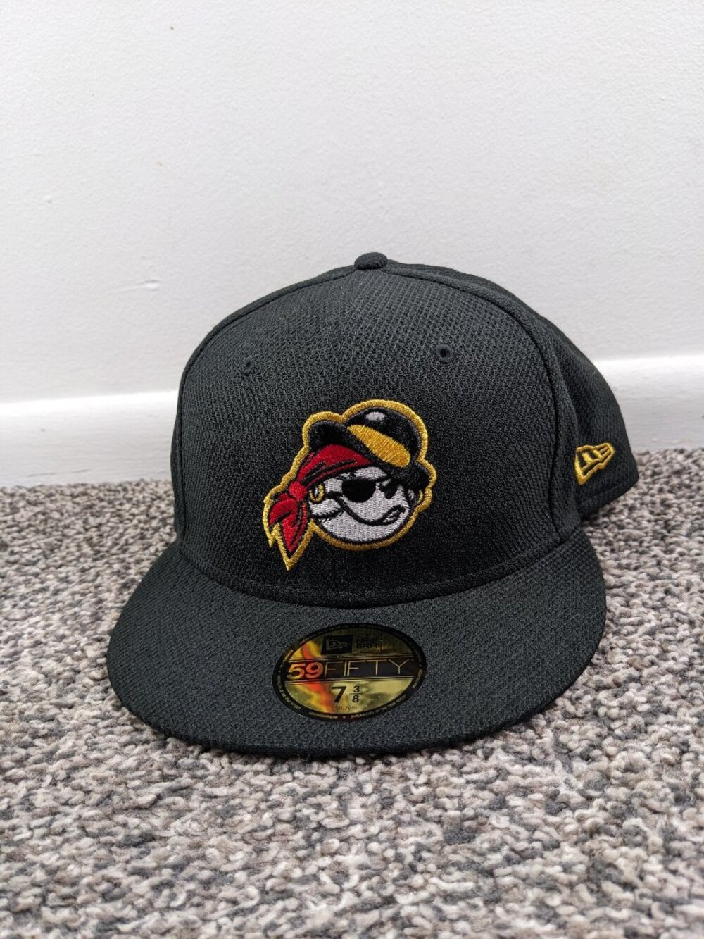 West Virginia Power Milb New Era Hat Cap Size 7 3/8 Black